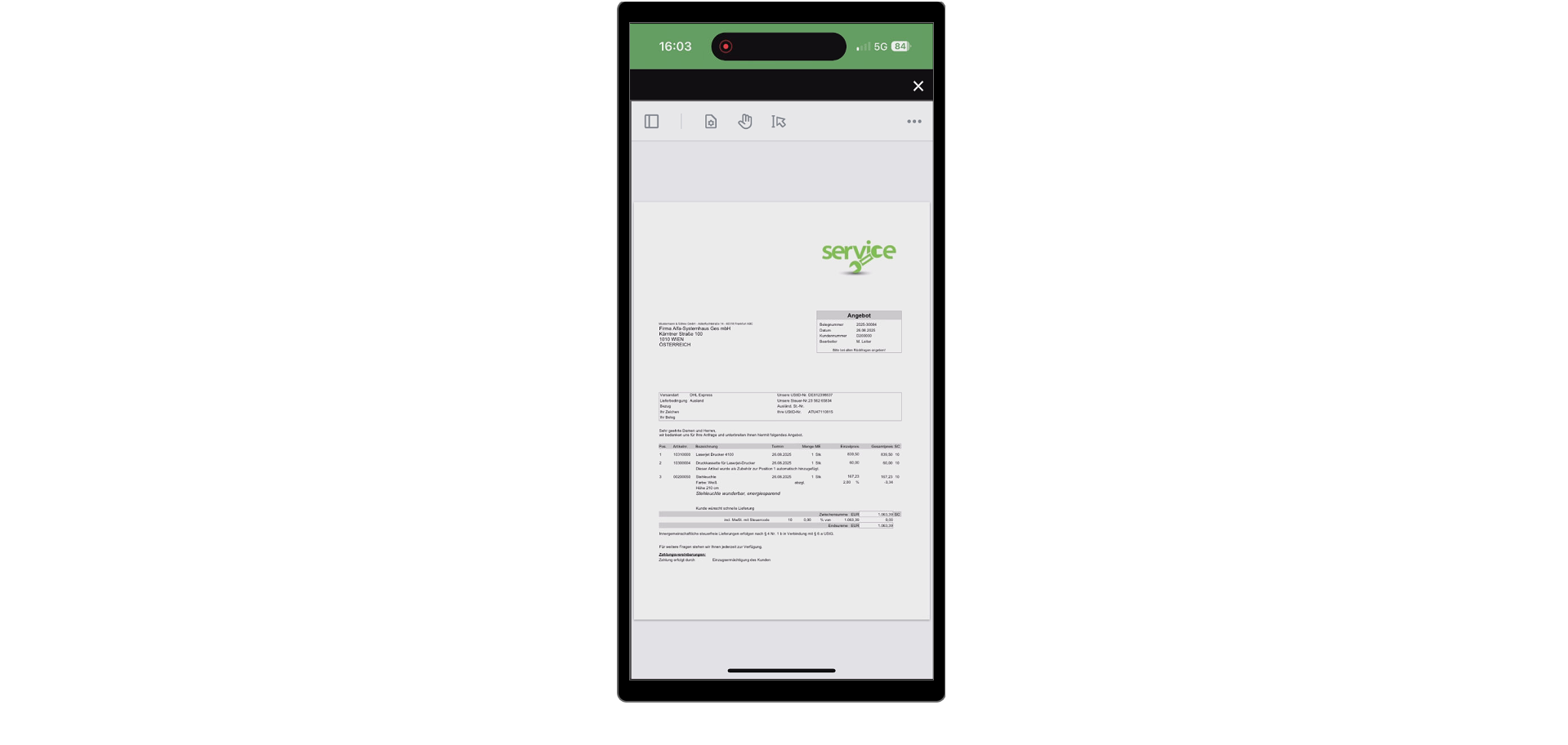xRM Mobile Plus Angebot